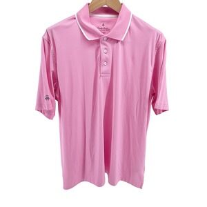 Brooks Brothers Performance Polo Shirt Mens‎ XX Large Pink Golf Activewear